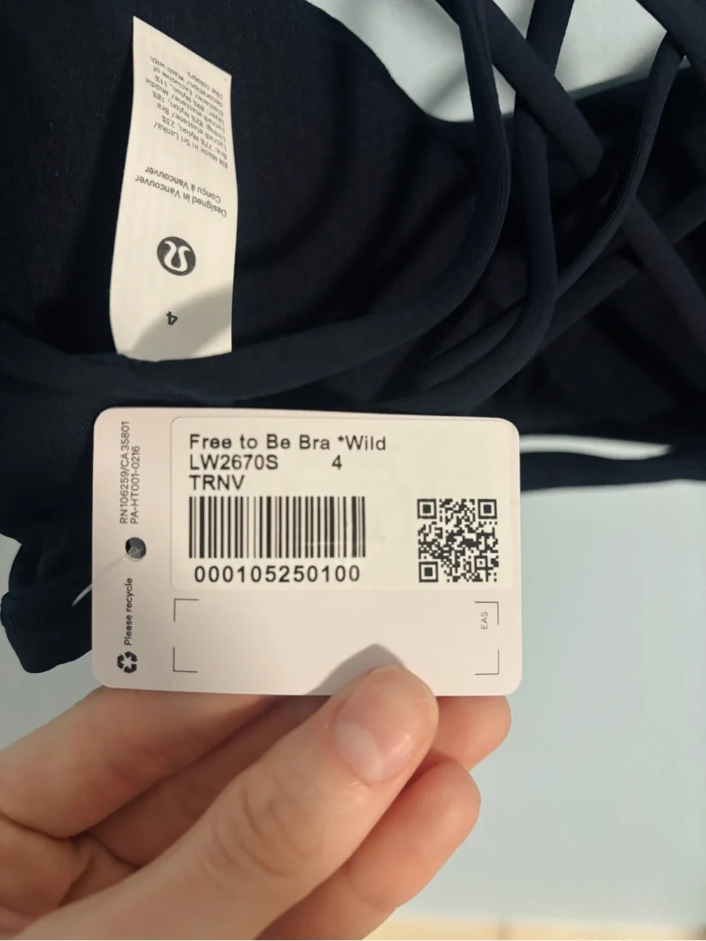 lululemon free to be bra